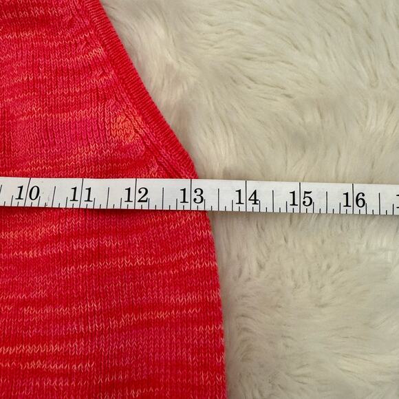 Wild Fable Pink Space Dye Sweater Knit Halter Dress Large NWT - Picture 11 of 13